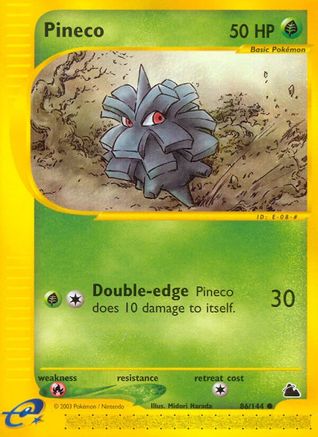 Pineco (86)/144 - Skyridge Reverse Holofoil