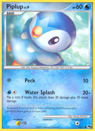 Piplup/17 - POP Series 6