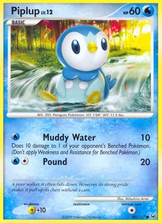 Piplup/127 - Platinum