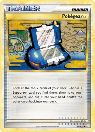 Pokegear 3.0 96/123 - HeartGold SoulSilver Reverse Holofoil