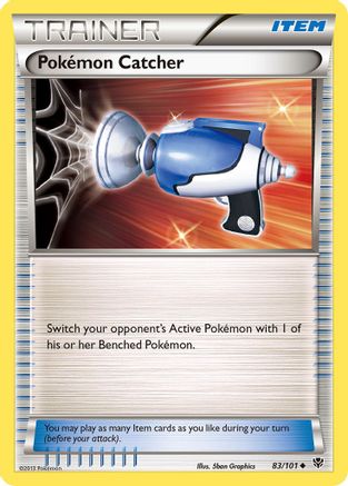 Pokemon Catcher 83/101 - Plasma Blast Reverse Holofoil