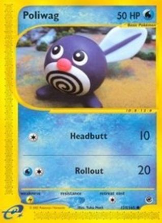 Poliwag/165 - Expedition Reverse Holofoil