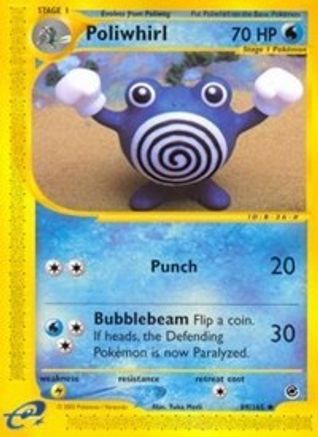 Poliwhirl/165 - Expedition Reverse Holofoil