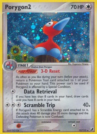 Porygon2/115 - Unseen Forces Reverse Holofoil