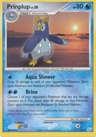 Prinplup - DP Trainer Kit Manaphy & Lucario