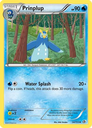 Prinplup/113 - Legendary Treasures Reverse Holofoil