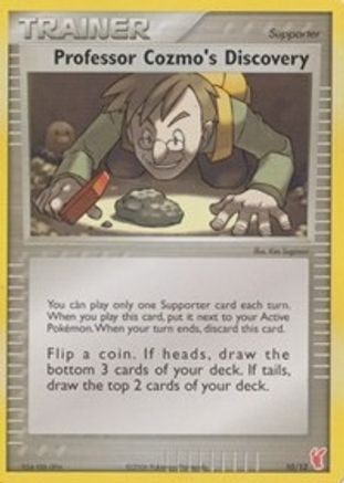 Professor Cozmo's Discovery/12 - EX Trainer Kit 2 Plusle & Minun