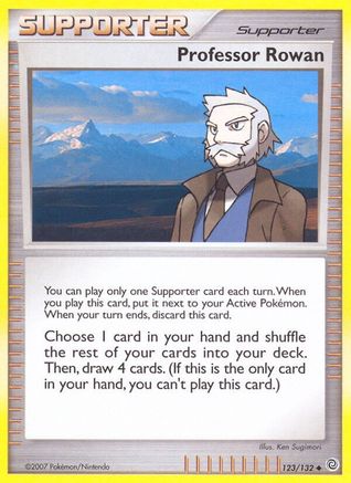 Professor Rowan/132 - Secret Wonders Reverse Holofoil