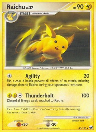 Raichu/100 - Majestic Dawn
