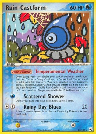 Rain Castform/101 - Hidden Legends