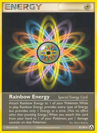 Rainbow Energy/92 - Legend Maker Reverse Holofoil