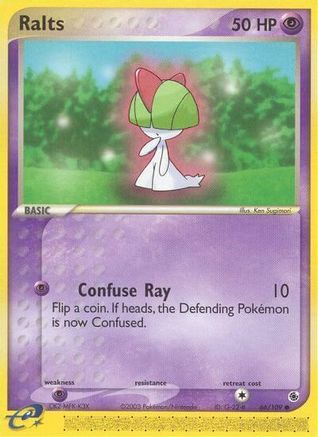 Ralts - 66/109/109 - Ruby and Sapphire Reverse Holofoil