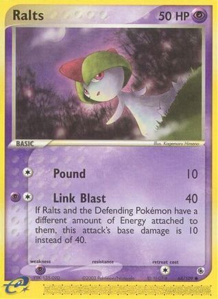 Ralts 68/109 - Ruby & Sapphire Reverse Holofoil