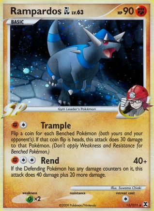 Rampardos GL/111 - Rising Rivals Holofoil