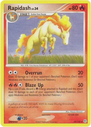 Rapidash/130 - Diamond and Pearl