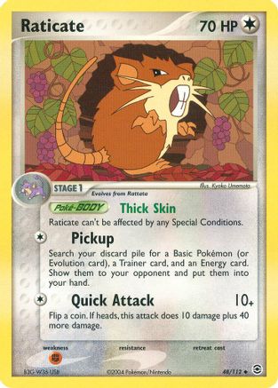 Raticate/112 - FireRed & LeafGreen
