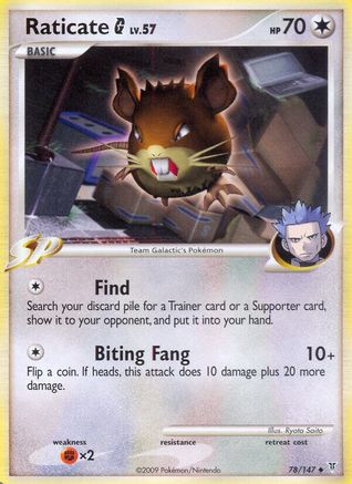 Raticate G/147 - Supreme Victors Reverse Holofoil