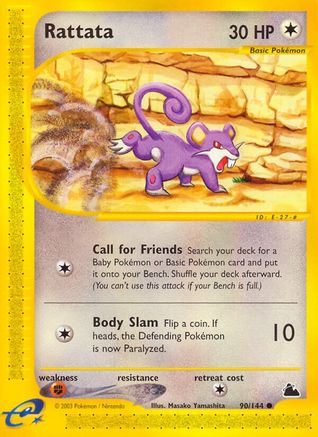 Rattata 90/144 - Skyridge