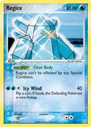 Regice/110 - Holon Phantoms Reverse Holofoil