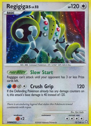 Regigigas (15)/146 - Legends Awakened Holofoil