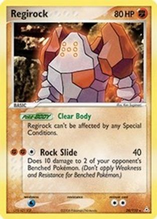 Regirock/110 - Holon Phantoms Reverse Holofoil