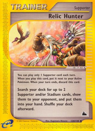 Relic Hunter 120/144 - Skyridge