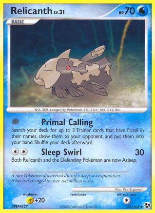 Relicanth/106 - Great Encounters