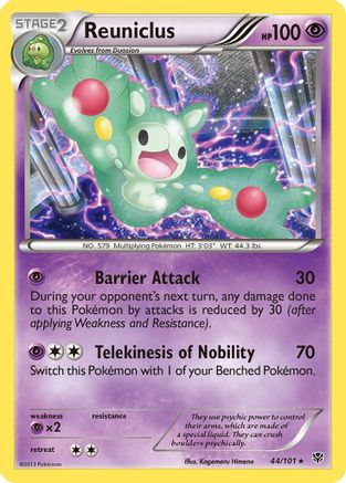 Reuniclus/101 - Plasma Blast