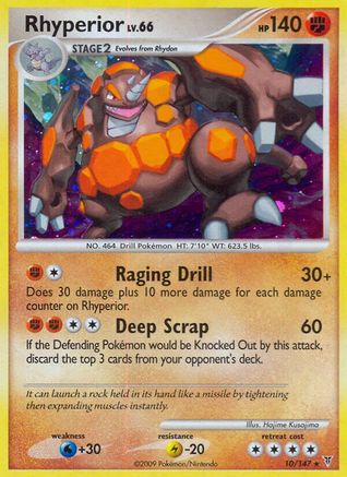 Rhyperior/147 - Supreme Victors Reverse Holofoil