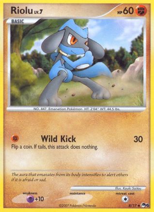 Riolu/17 - POP Series 6 Holofoil