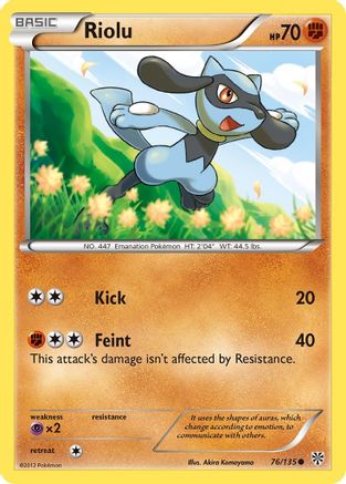 Riolu (76)/135 - Plasma Storm