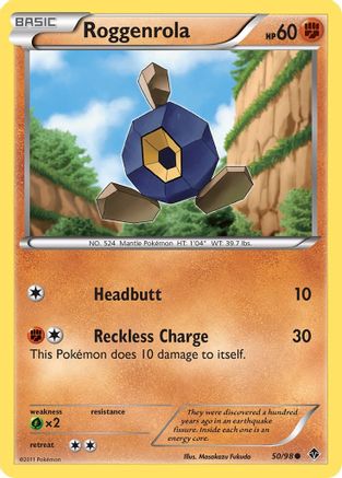 Roggenrola (50)/98 - Emerging Powers