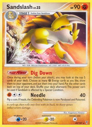Sandslash/147 - Supreme Victors Reverse Holofoil