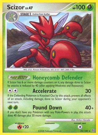 Scizor/100 - Stormfront Reverse Holofoil