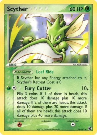 Scyther/112 - FireRed & LeafGreen