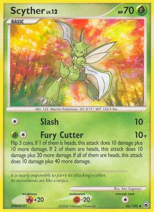 Scyther/100 - Majestic Dawn Reverse Holofoil