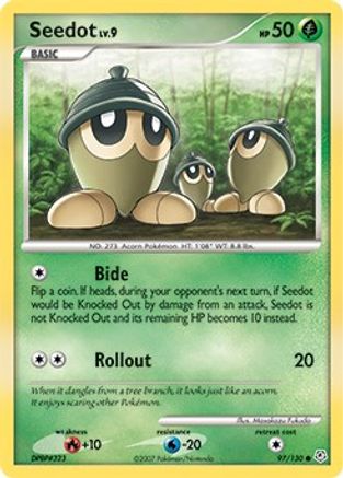 Seedot/130 - Diamond and Pearl Reverse Holofoil