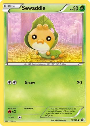 Sewaddle (10)/113 - Legendary Treasures