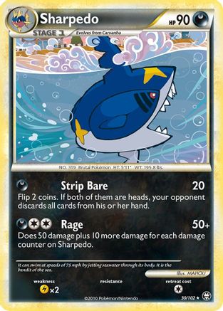 Sharpedo/102 - Triumphant
