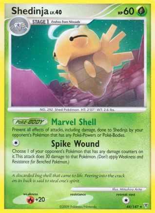 Shedinja/147 - Supreme Victors Reverse Holofoil
