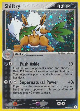 Shiftry/101 - Hidden Legends Reverse Holofoil