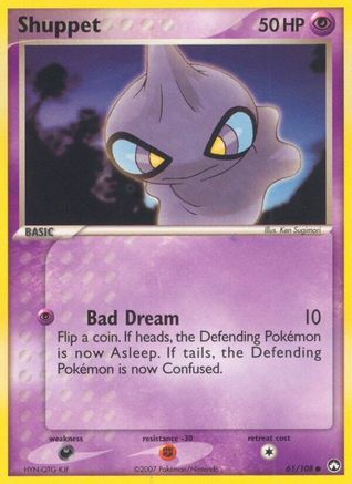 Shuppet/108 - Power Keepers Reverse Holofoil