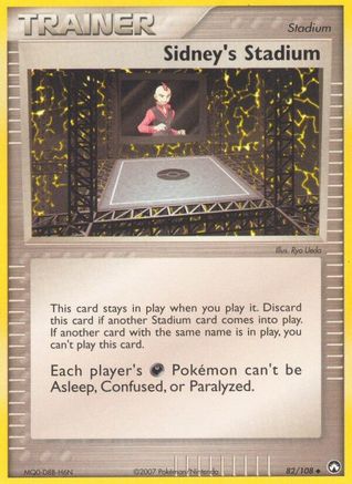 Sidney's Stadium/108 - Power Keepers Reverse Holofoil