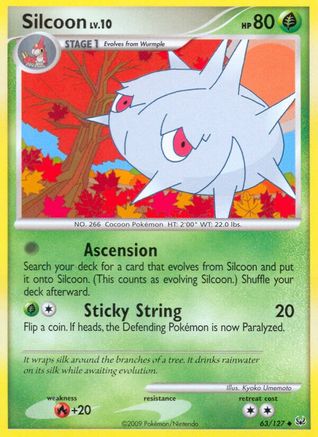 Silcoon/127 - Platinum Reverse Holofoil