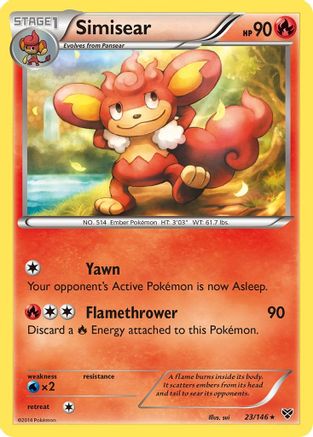 Simisear/146 - XY Base Set