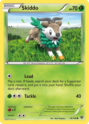Skiddo/146 - XY Base Set