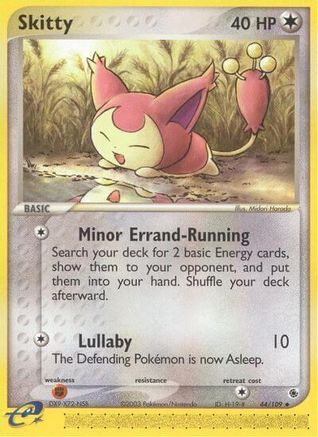 Skitty - 44/109/109 - Ruby and Sapphire