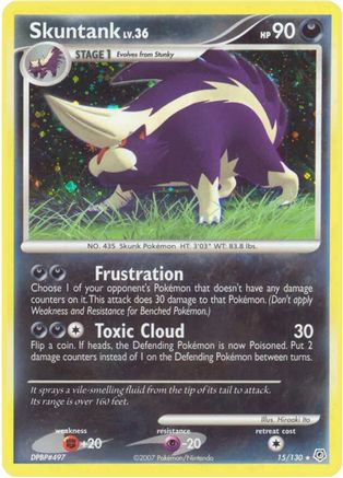 Skuntank/130 - Diamond and Pearl Holofoil