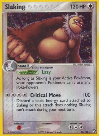 Slaking/108 - Power Keepers Holofoil