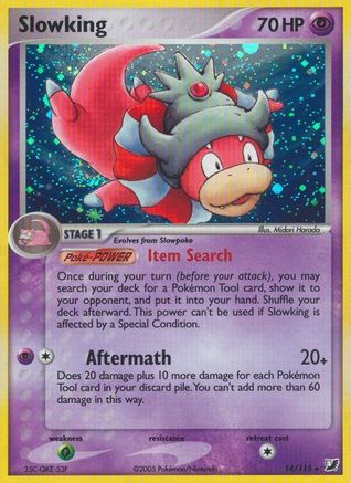 Slowking 14/115 - Unseen Forces Reverse Holofoil